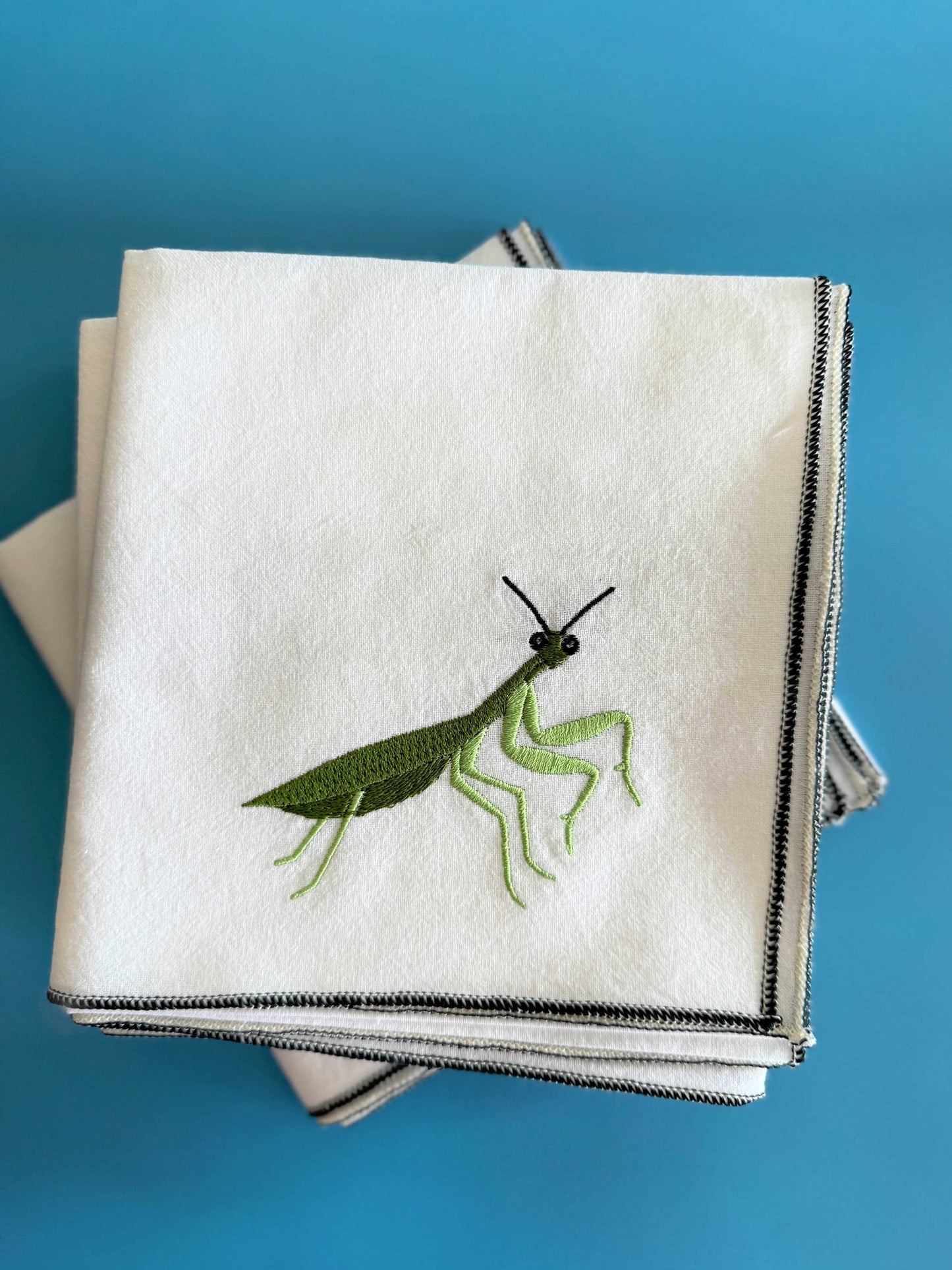 Love Bug Kitchen Towel, embroidered: Lady Bug