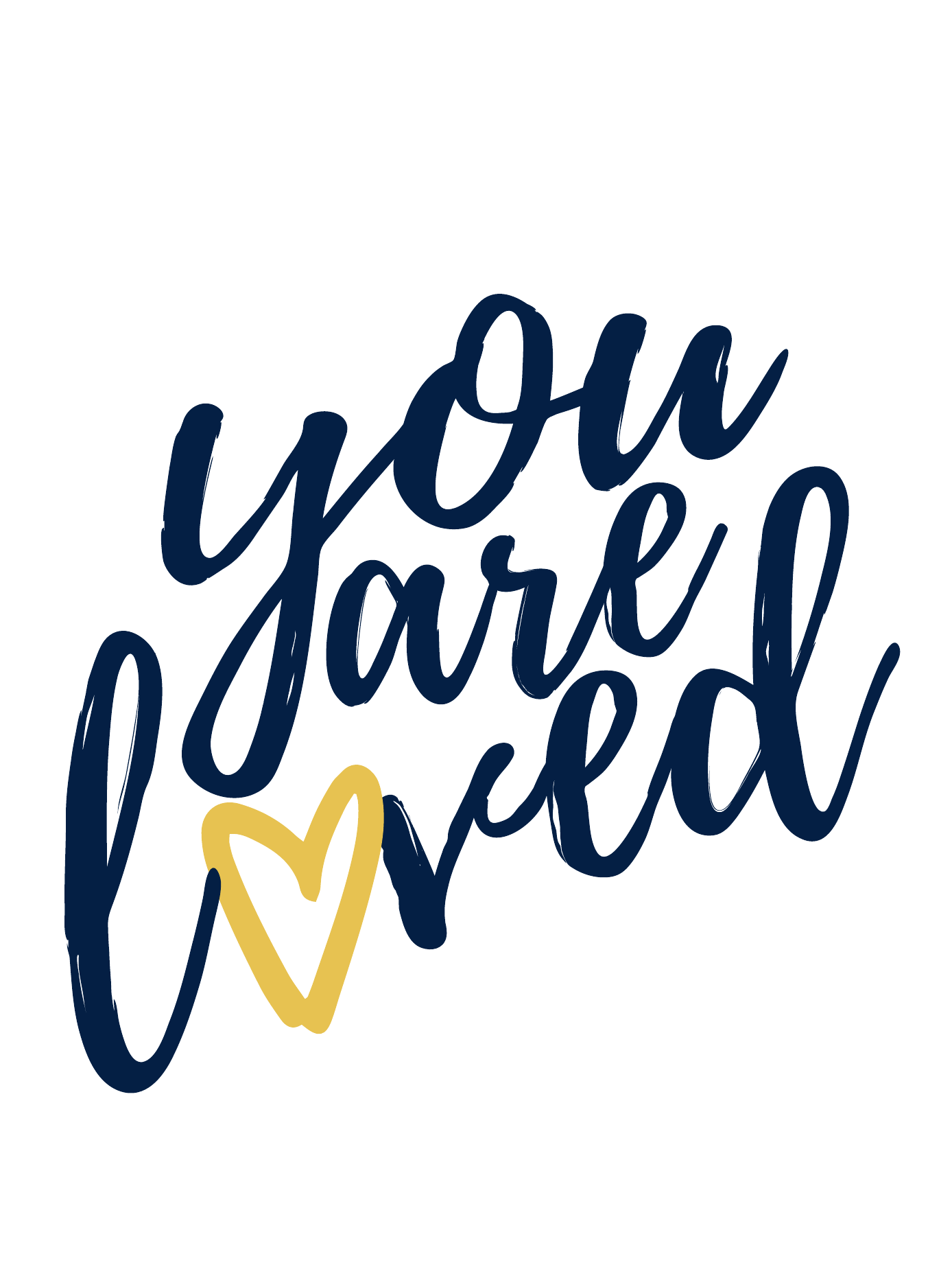 You Are Loved Greeting Card