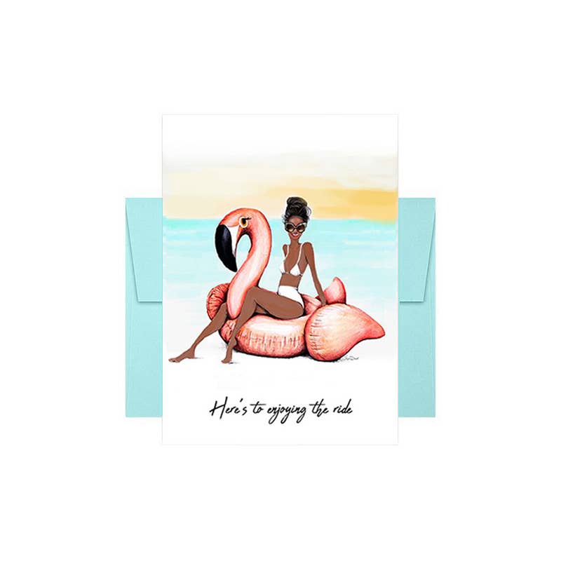 Enjoy the Ride Greeting Card