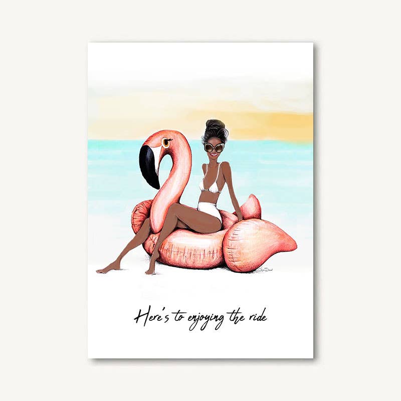 Enjoy the Ride Greeting Card