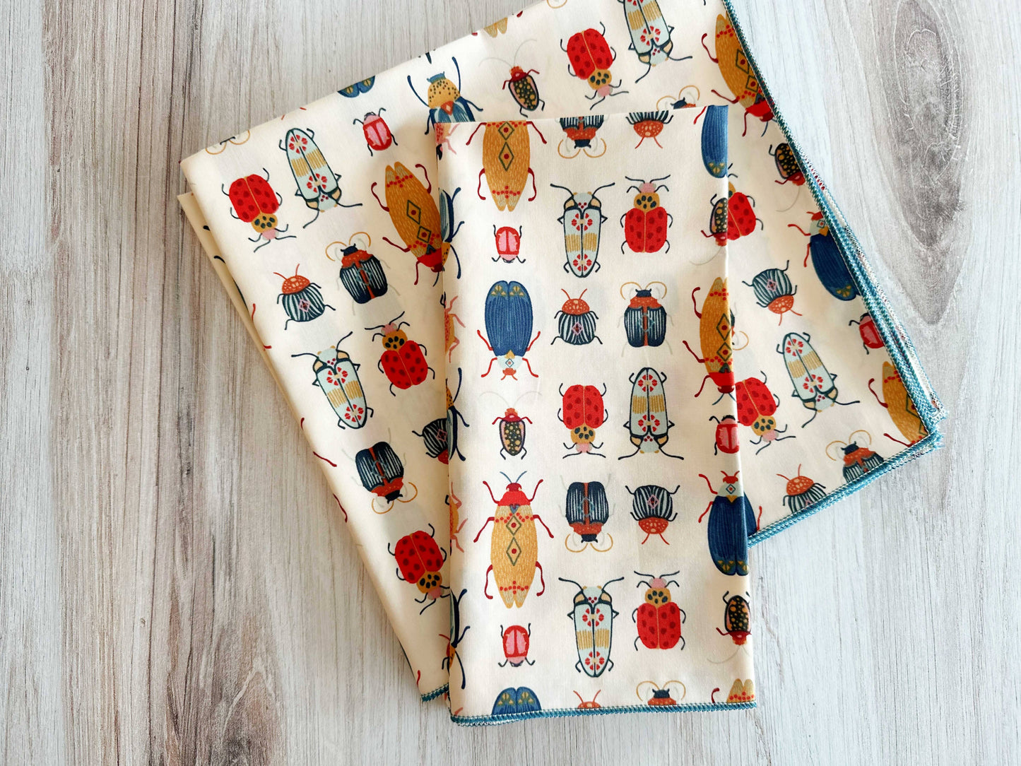 Beetle Cloth Napkins, set of four: Cocktail
