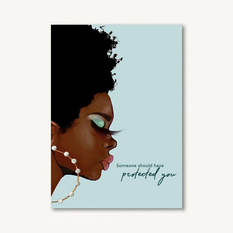 Protection Greeting Card