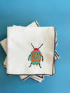 Love Bug Kitchen Towel, embroidered: Lady Bug