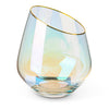 Rocco Wine/Gold Rim
