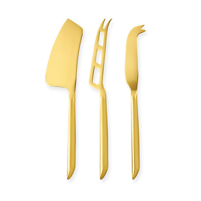 Belmont™ Gold-Plated Knife Set - Set of 3 Pieces