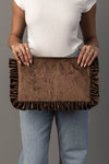 Better Late Than Ugly Ruffle Travel Pouch