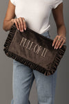 Full Of It Ruffle Travel Pouch