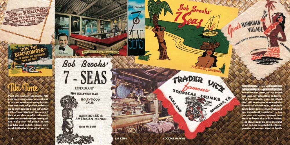 Bar Keeps: Collection of California's Best Cocktail Napkins
