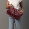 Break Out The Good Stuff Ruffle Travel Pouch