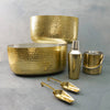 Hammered Gold Entertaining Set - Ice Buckets, Tongs, Shaker, & More!