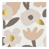 Ceramic Napkin Tray + Napkin - Blush Flowers: Material