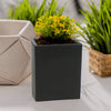 WGV Black Tall Flat Rectangle -2.5" x 10" H
