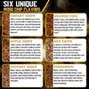 Whiskey Smoker Kit with Torch, Glasses & 6 Wood Chips & Butane