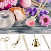 Candle Wick Trimmer Accessories Set for Care Kit- Gold: Gold