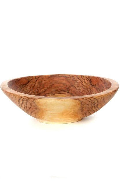 Hand Carved Wild Olive Wood Serving Bowls:  Small Bowl