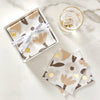 Ceramic Napkin Tray + Napkin - Blush Flowers: Material