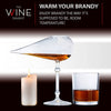 Whiskey, Brandy & Alcohol Warmer Connoisseur Gift Set