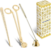 Candle Wick Trimmer Accessories Set for Care Kit- Gold: Gold