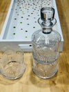 Jeweled Crystal Confetti Serving Tray