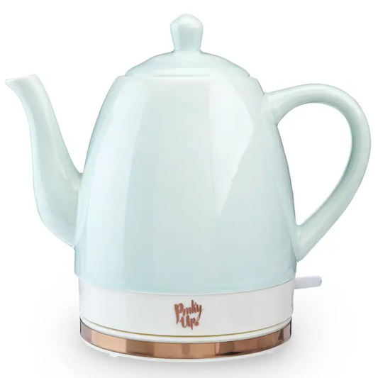 Noelle™ Mint Ceramic Electric Tea Kettle by Pinky Up®