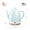 Noelle™ Mint Ceramic Electric Tea Kettle by Pinky Up®