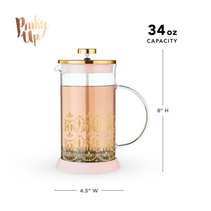 Casablanca Glass Tea Press Pot by Pinky Up®