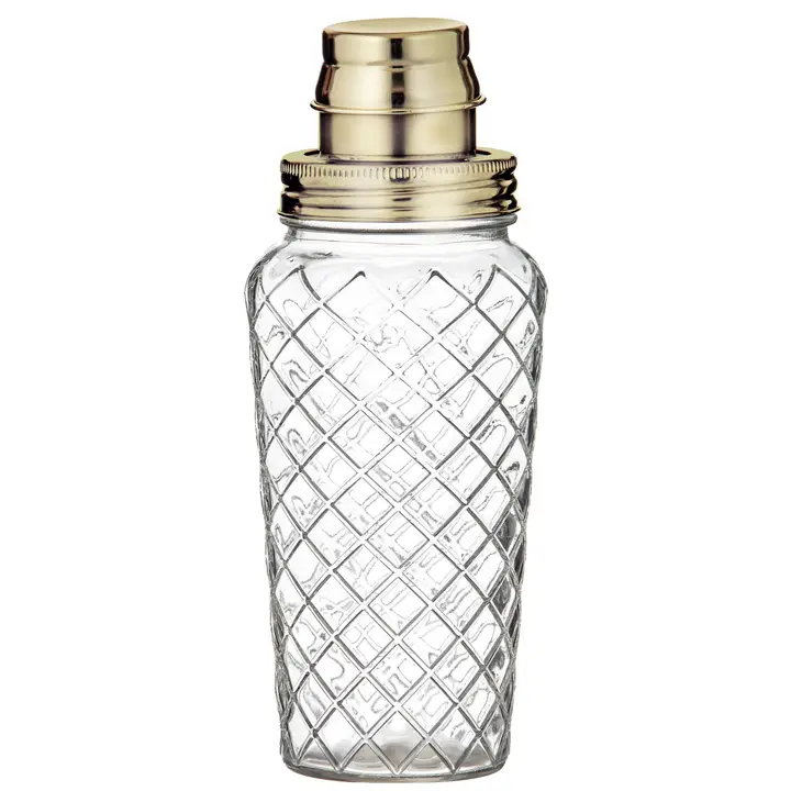 Diamond-cut Cocktail Shaker