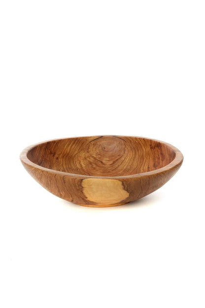 Hand Carved Wild Olive Wood Serving Bowls:  Small Bowl