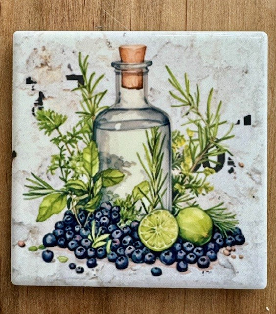 Ceramic Coasters - Gin inspired